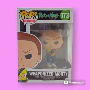 Funko POP! Rick and Morty Weaponized Morty #173 Vinyl Figure